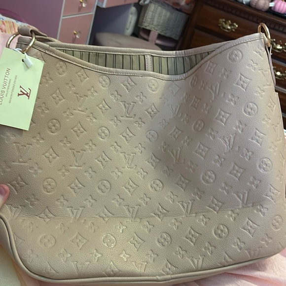 Louis Vuitton Bags Louis Vuitton Leather Shoulder Tote Bag Poshmark